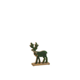 Figurine Renne Bois Vert Small