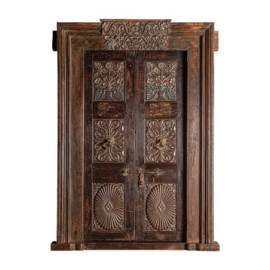 Porte Kelae Marron en Bois...