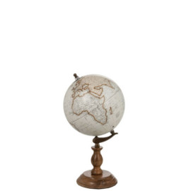 Globe sur pied Bois Blanc M