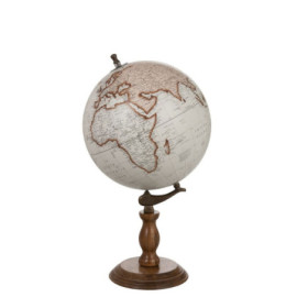 Globe sur pied Bois Blanc L