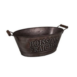 Bassine couleur zinc...