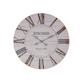 Pendule Epicerie diam 59 cm