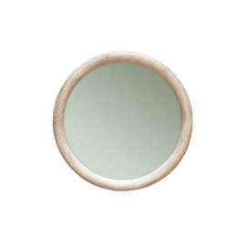 Miroir bois rond