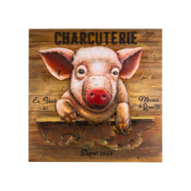 Tableau cochon Charcuterie