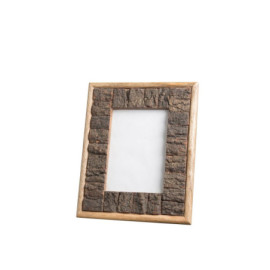 Porte photo bois brut