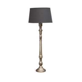 Lampe 30cm bois patine...