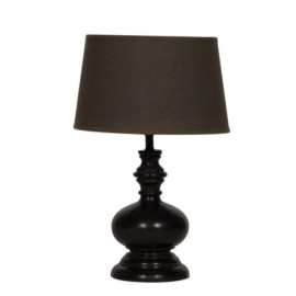 Lampe 30cm noire anneaux...