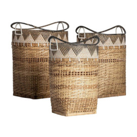 Panier x3 Zirba Naturel en...