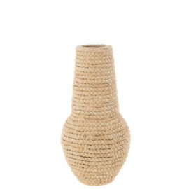 Vase Afro Paille Naturel