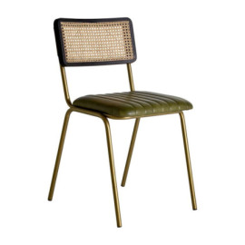 Chaise Almstock Vert en...