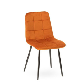 Chaise Manta Velours Orange...