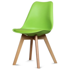 Chaise Design Scandinave Verte