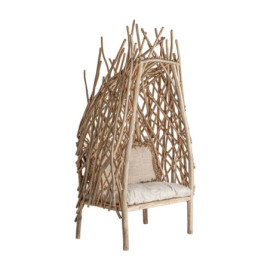 Chaise Netia Naturel en...