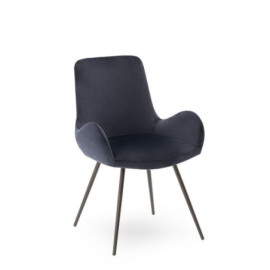 Chaise Rizzo Bleu Nuit