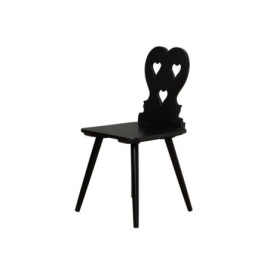 Chaise noire moselle