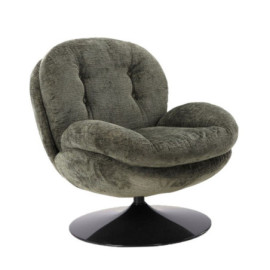 Fauteuil Memento Kaki, Pied...