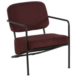 Fauteuil Daniel Burgundy