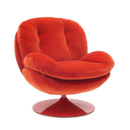 Fauteuil Memento Uni Rouge