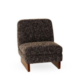 Fauteuil Oslo Brun