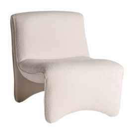 Fauteuil Asberg Blanc Cassé...