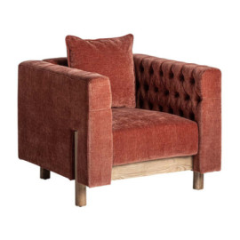 Fauteuil Carlton Bordeaux...