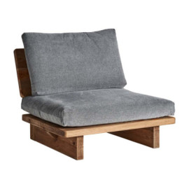 Fauteuil Givry Gris en Bois...