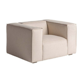 Fauteuil Krakau Blanc Cassé...