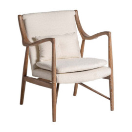 Fauteuil Morbach Blanc...