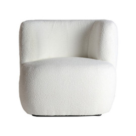 Fauteuil Bats Bouclé 82cm