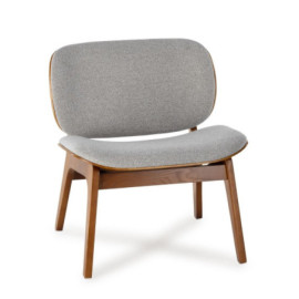 Fauteuil Kuji Gris Clair...