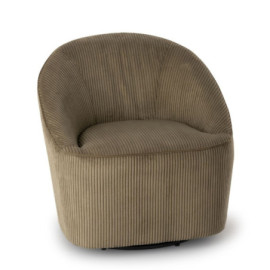 Fauteuil Pivotant Viby Kaki