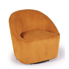 Fauteuil Pivotant Viby Ocre