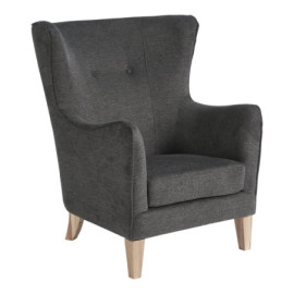 Fauteuil Campo Gris Gris foncé