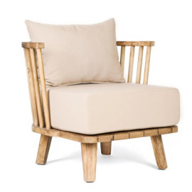 Fauteuil Malawi - Naturel...