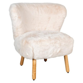 Fauteuil en bouclette