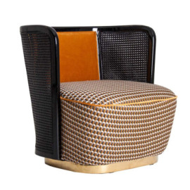 Fauteuil Brillon Moutarde...