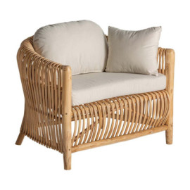 Fauteuil Tisno Naturel en...