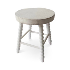 Tabouret Chelly Grand blanc...