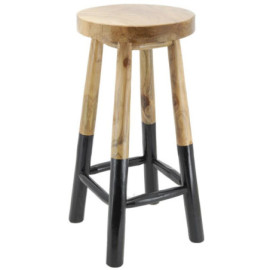 Tabouret de bar en teck