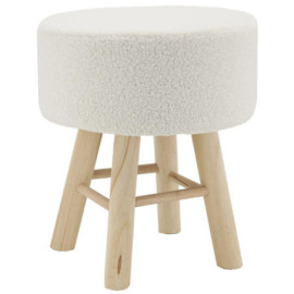 Tabouret en bouclette