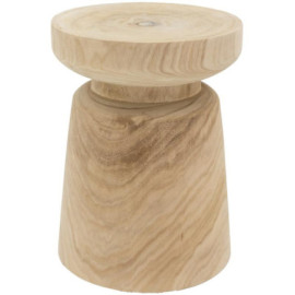 Tabouret en paulownia