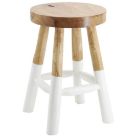 Tabouret en teck