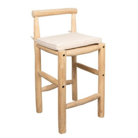 Tabouret en teck