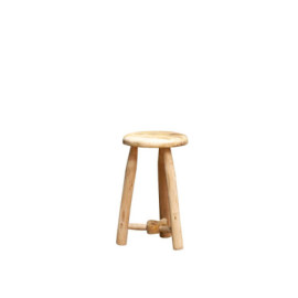 Tabouret bois brut archipel