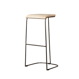 Tabouret de bar bois et...