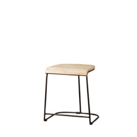 Tabouret ola bois et métal