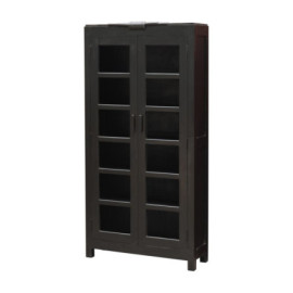 Armoire Noire 2 Portes...