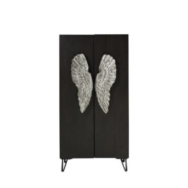 Armoire ailes argentées angel