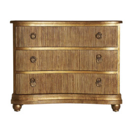 Commode Vernon Doré en Bois...