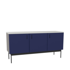 Table console Bleu foncé Study